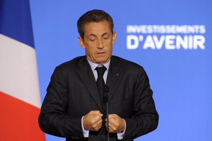 El Presidente De Francia, Nicolas Sarkozy