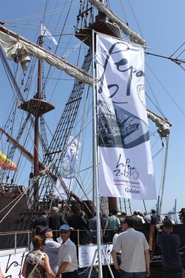 El Galeón 'La Pepa' Durante La Feria Mar De Libertades