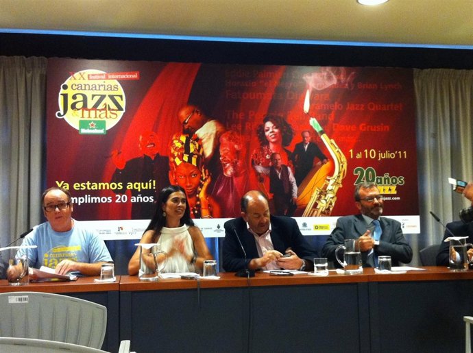 Rueda De Prensa Del Festival De Jazz De Canarias, Jazz&Más Heineken