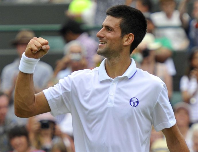 El Tenista Serbio Novak Djokovic 