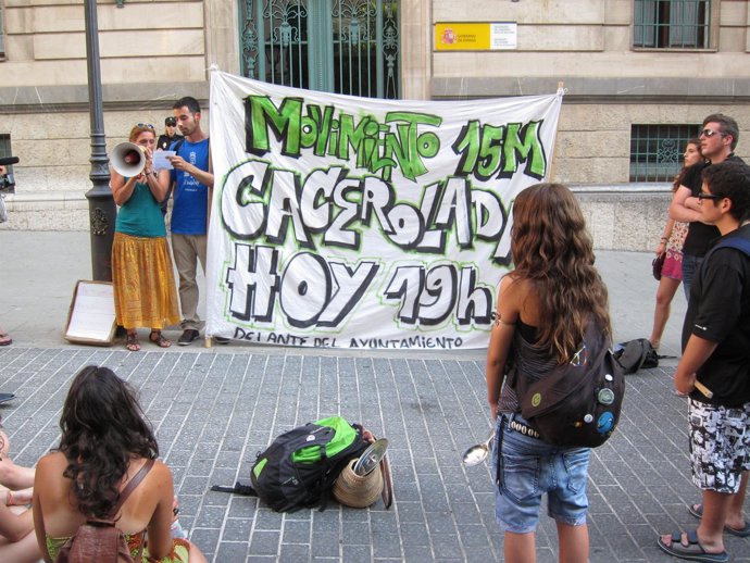 Concentración Contra El Pacto Del Euro 