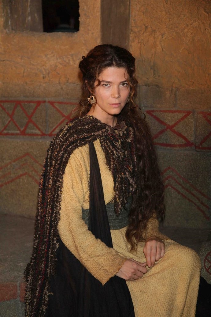La Actriz Juana Acosta Caracterizada Para La Serie Hispania