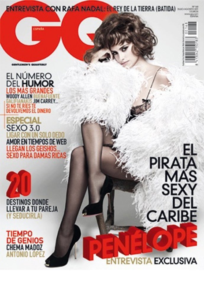 Penelope Cruz En La Portada De La Revista GQ