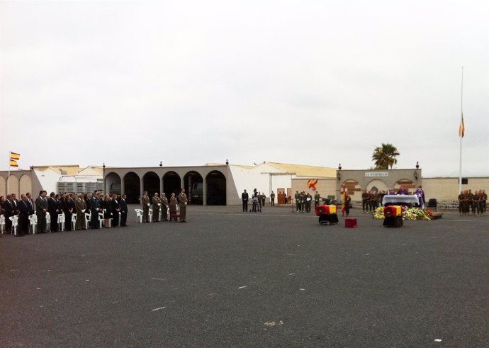 Funeral En Gran Canaria Por Los Dos Militares Fallecidos En Afganistán 