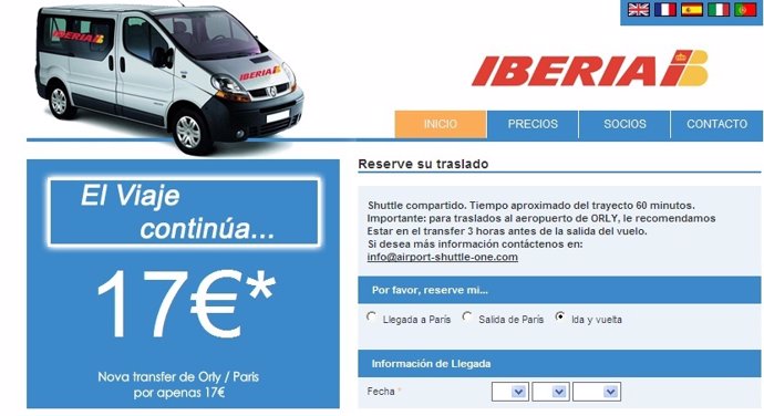 Nuevo Servicio De Transporte De Iberia