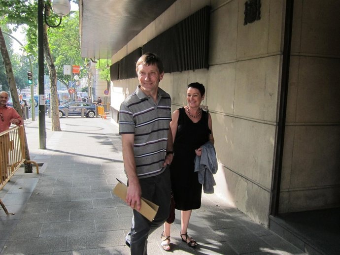 Rufi Echevarria Y Jone Goricelaya En La Audiencia Nacional