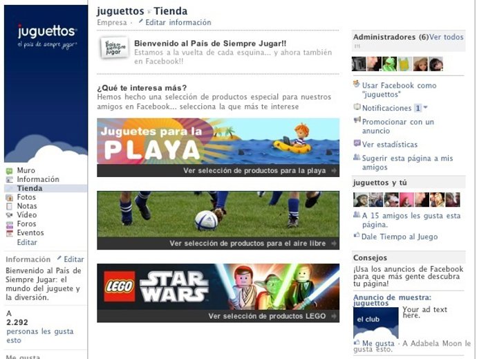 Juguettos En Facebook