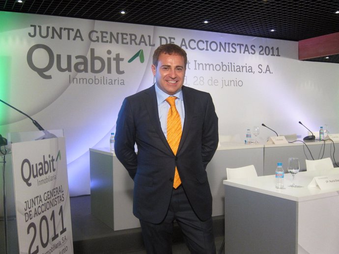 Félix Abánades, Presidente De Quabit, Tras La Junta De Accionistas