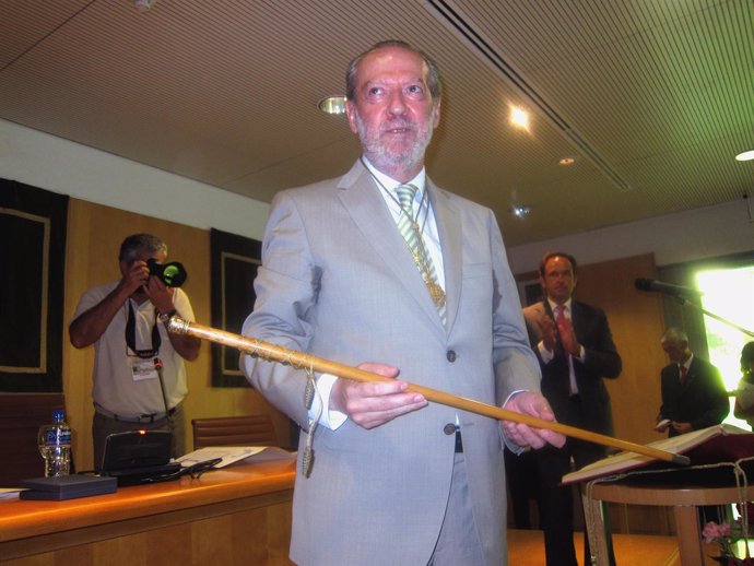 El Presidente De La Diputación, Fernando Rodríguez Villalobos