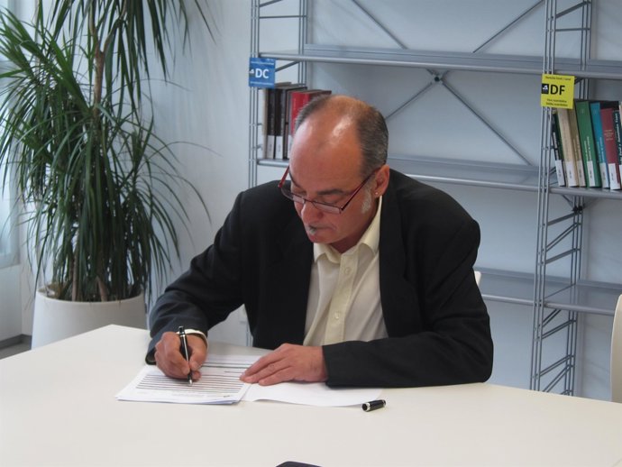 El Diputado General De Gipuzkoa, Martin Garitano.