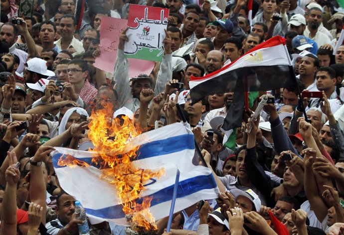 Protestas En Egipto A Favor De La Causa Palestina 