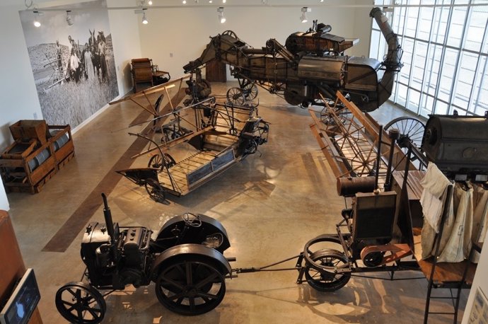 Una De Las Salas Del Museo Aquagraria En Ejea 