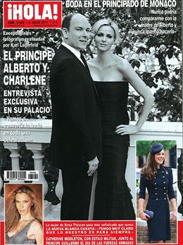 Portada De Hola 29.06.2011