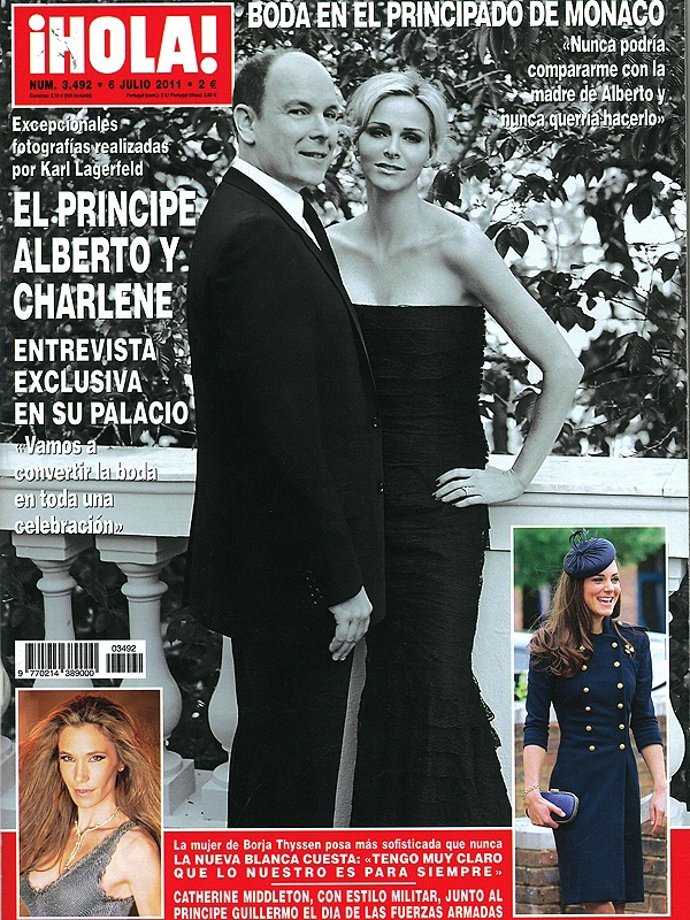 Portada De Hola 29.06.2011