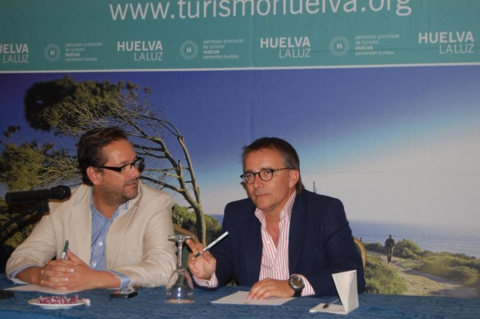 Barba Y Martí En Rueda De Prensa.