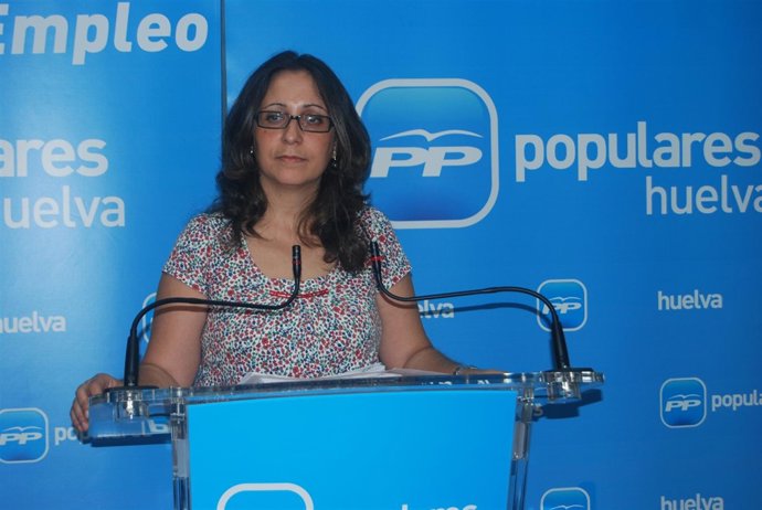 La Alcaldesa De Minas De Riotinto, Rosa Caballero. 