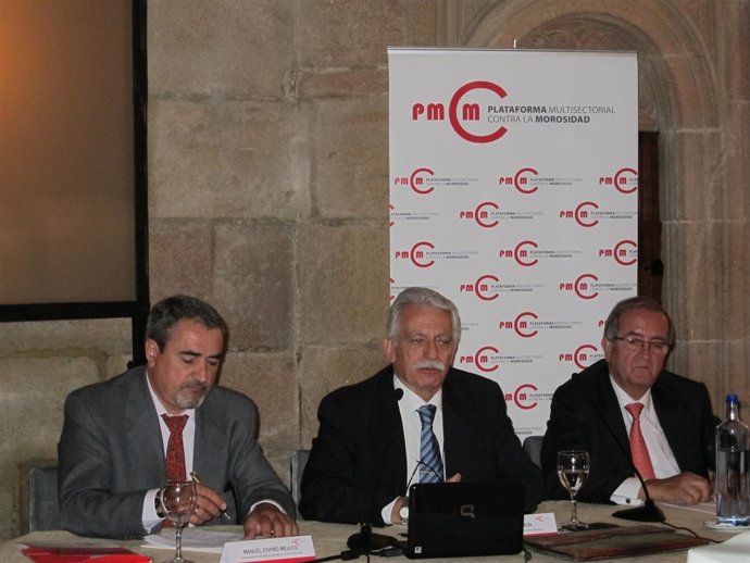 Espiño, Barón Y Josep González, De Plataforma Multisectorial Contra La Morosidad