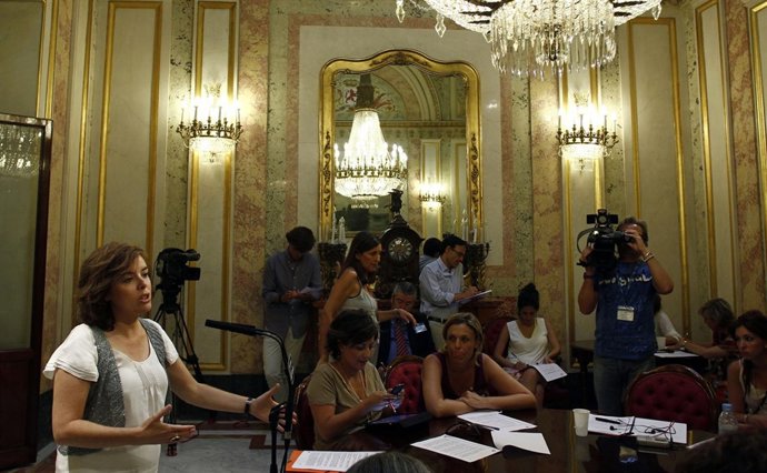 Soraya Sáenz De Santamaría En El Congreso
