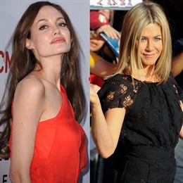 Montaje Angelina Jolie Y Jennifer Aniston