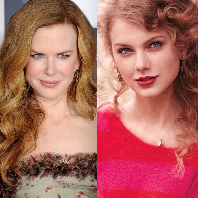 Montaje Nicole Kidman Y Taylor Swift