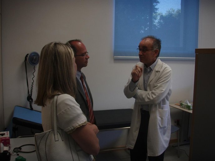 Gornés Visita El Servicio De Prevención De Riesgos Laborales.