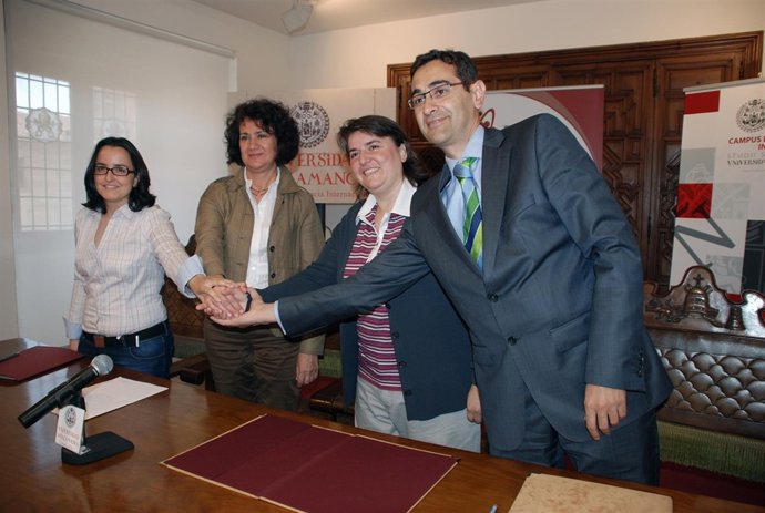 Firma Del Convenio Entre USAL E Innovagenomics