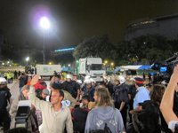 Desmantelan la acampada de la plaza Catalunya de Barcelona tras 40 días