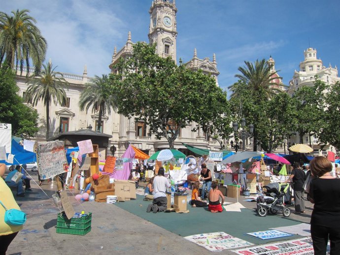 Imagen De Archivo De Acampada Valencia