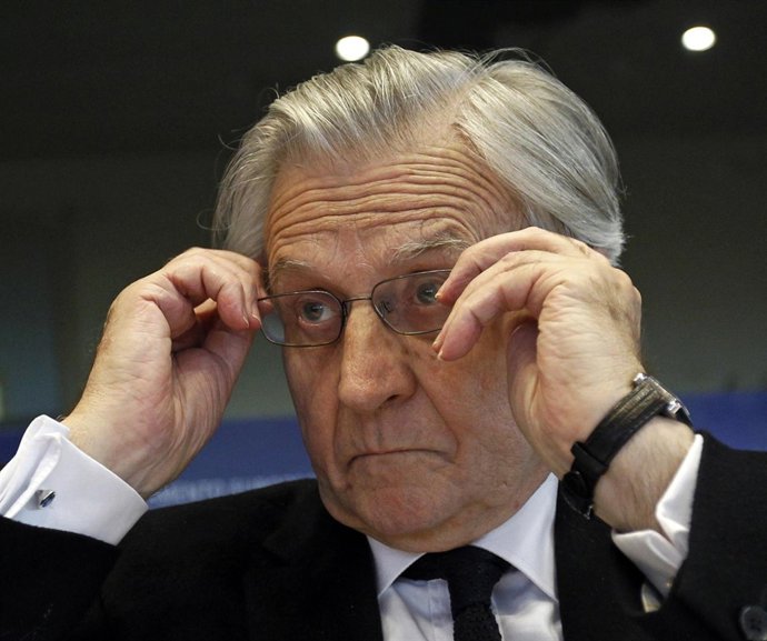 El Presidente Del BCE, Jean Claude Trichet
