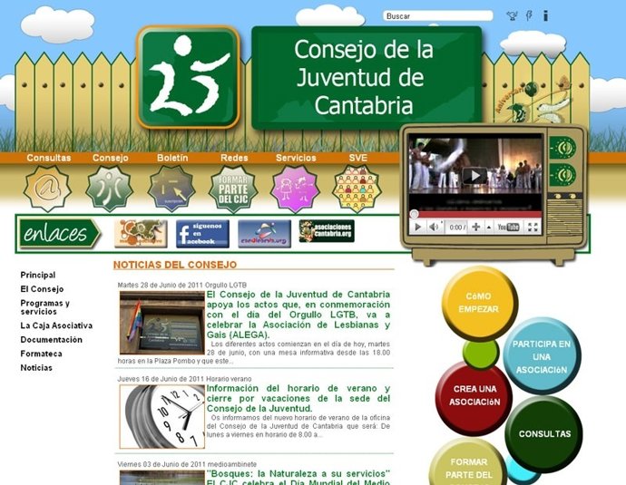 Imagen Página Web Del CJC 
