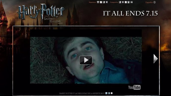 Página De Youtube De Harry Potter 