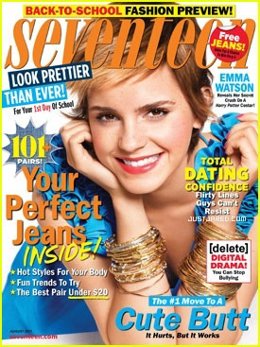 Emma Watson En La Portada De La Revista Seventeen