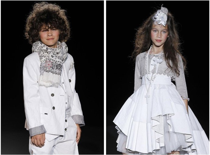 Presentación De La Línea De Rubio Kids 'Polvos De Talco' En Cibeles.