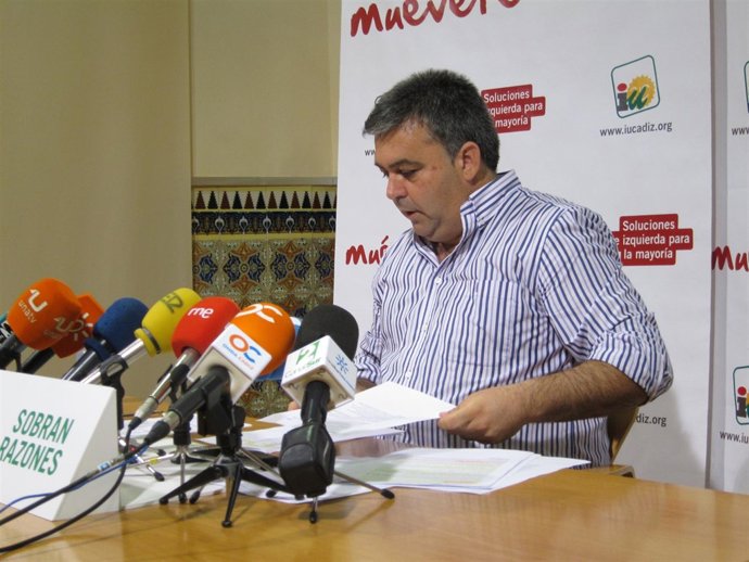 Manuel Cárdenas (IU) En Rueda De Prensa