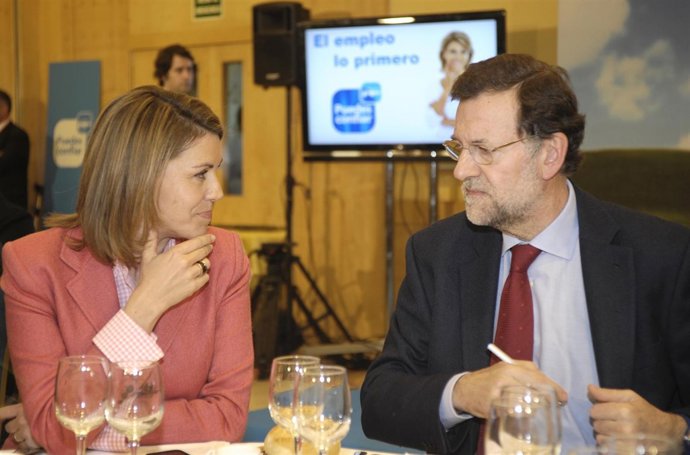 Cospedal y Rajoy