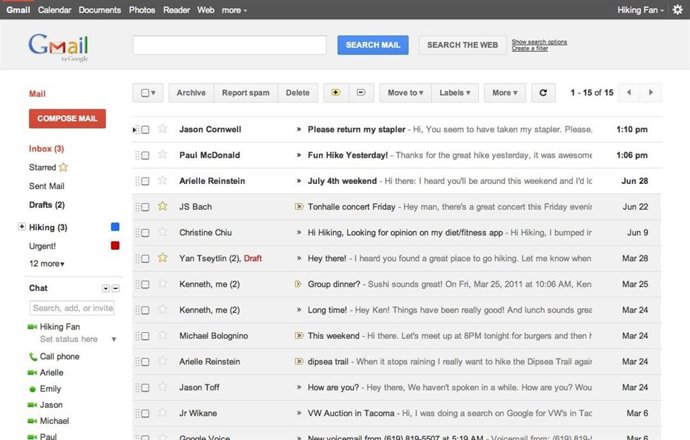 Nueva Interfaz De Gmail