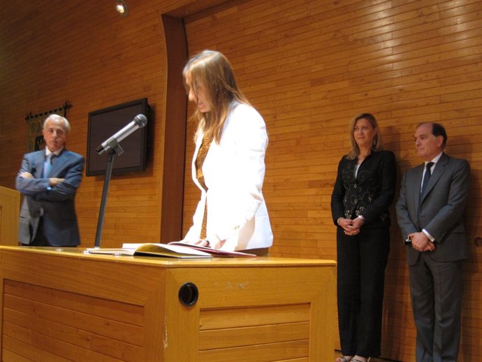 Rocío Lucas En Su Toma De Posesión
