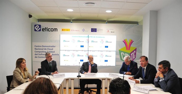 Inaguración Del Centro De Cloud Computing En Sevilla