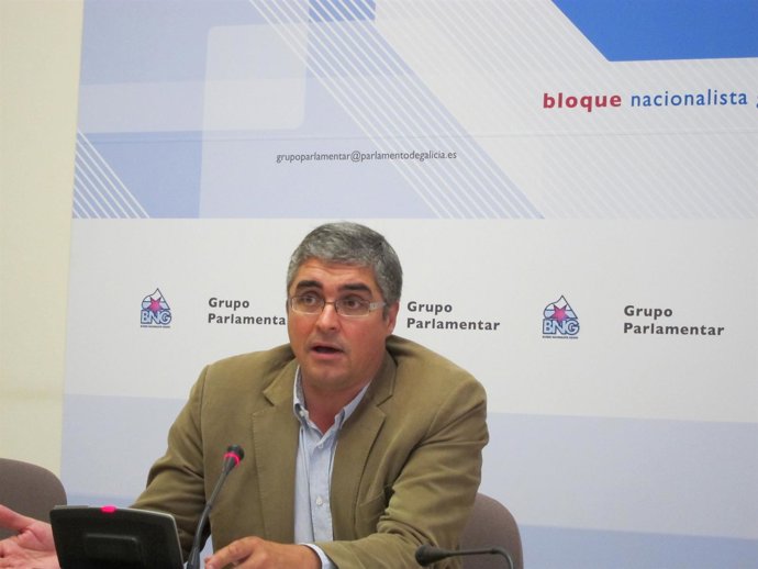 El Portavoz Parlamentario Del BNG, Carlos Aymerich