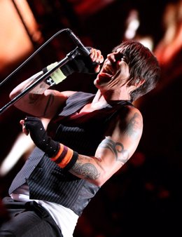 El cantante de los Red Hot Chili Peppers, Anthony Kiedis