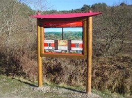 Panel Informativo Del Sendero Alavés GR 25