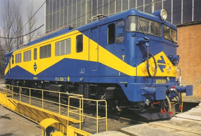 Locomotora De La Asociación Amigos Del Ferrocarril De Madrid