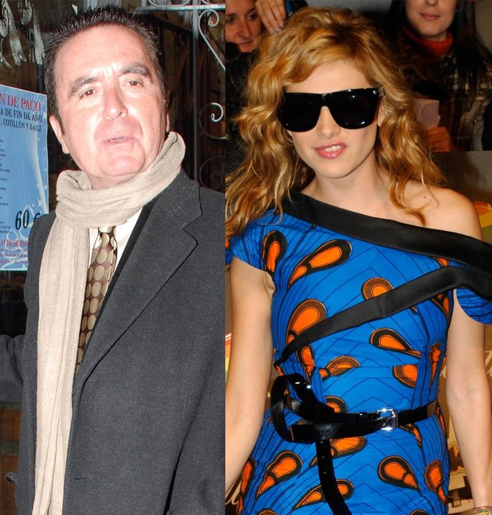 Montaje De José Ortega Cano Y Paulina Rubio 