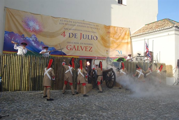 Celebracion Independencia De EEUU En Macharaviaya