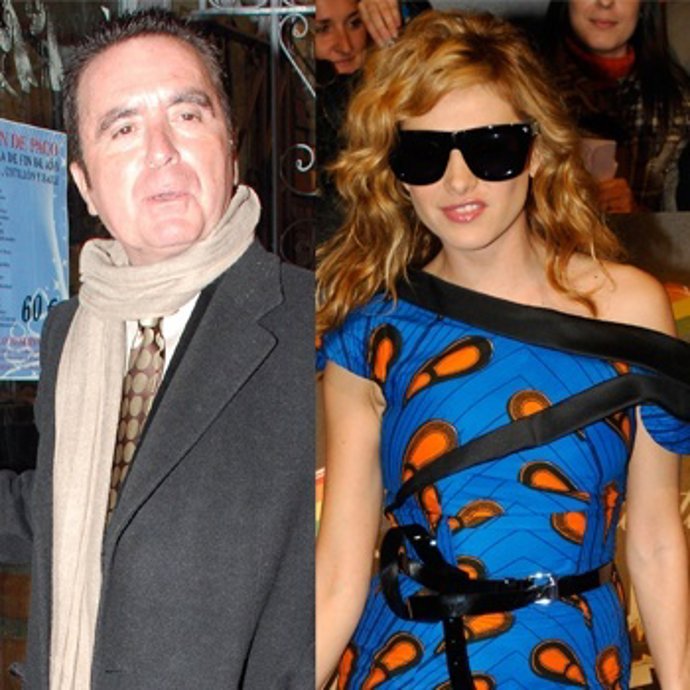 Montaje De Ortega Cano Y Paulina Rubio 