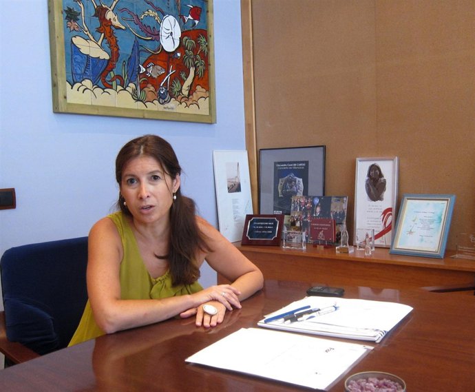 La Edil Del Distrito Centro Del Ayuntamiento De Málaga, Gemma Del Corral