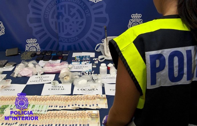 Droga Incautada En Navarra Por La Policía Nacional.