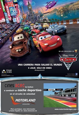 Motorland Se Promociona Con La Película 'Cars 2'