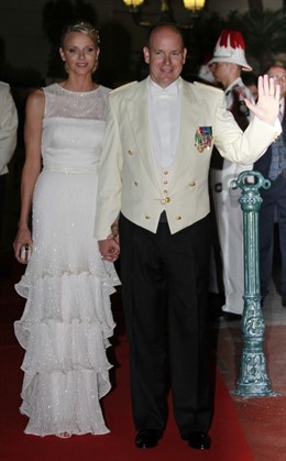 El Principe Alberto Y La Princesa Charlene