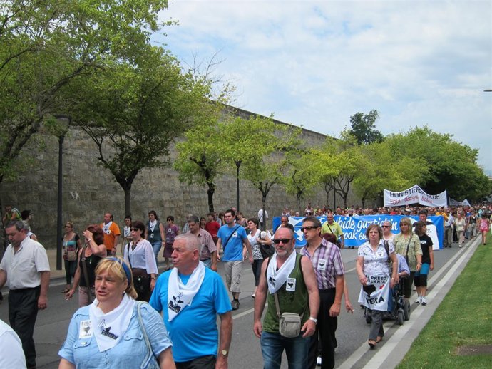Manifestación Por El Fin De La Dispersión De Presos De ETA.